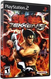 Tekken 5 - Box - 3D (North America) - 567x878