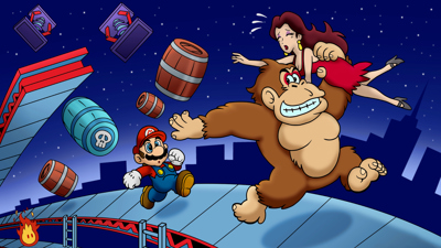 Donkey Kong Arcade - Fanart - Background (World) - 1920x1080