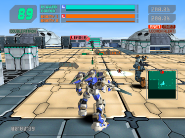 Cyber Troopers Virtual-On Force - Screenshot - Gameplay (Japan) - 640x480