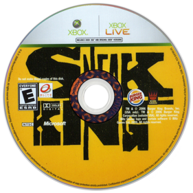Sneak King - Disc (North America) - 900x900