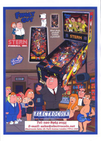 Family Guy (Stern) - Advertisement Flyer - Front (Europe) - 850x1192