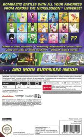 Nickelodeon All-Star Brawl - Box - Back (Oceania) - 494x800