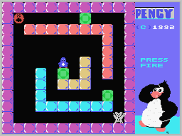 Pengy - Screenshot - Gameplay (World) - 256x192