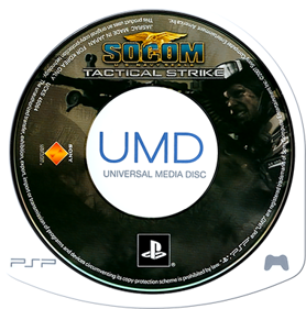 SOCOM: U.S. Navy SEALs: Tactical Strike - Disc (Korea) - 379x383