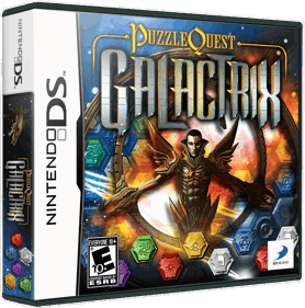 Puzzle Quest: Galactrix - Box - 3D (North America) - 871x879