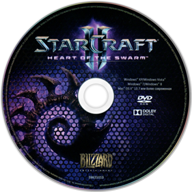 StarCraft II: Heart of the Swarm - Disc (Russia) - 1406x1406