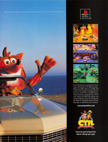 CTR: Crash Team Racing - Advertisement Flyer - Front (United States) - 1678x2200
