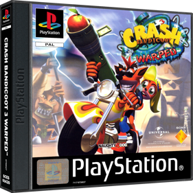 Crash Bandicoot: Warped - Box - 3D (Europe) - 1429x1429
