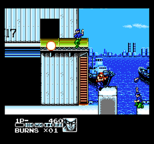 Contra Force - Screenshot - Gameplay (World) - 256x239