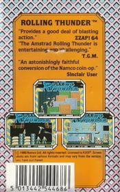 Rolling Thunder - Box - Back (Europe) - 738x1179