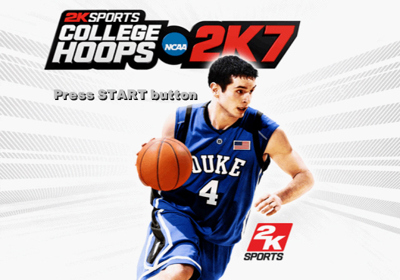 College Hoops 2K7 - Screenshot - Game Title (North America) - 640x448