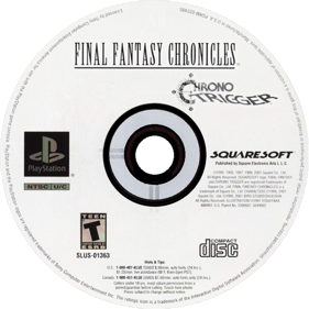 Final Fantasy Chronicles - Disc (North America) - 700x700