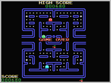 Dacman - Screenshot - Game Over (World) - 256x192