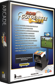 Golden Tee LIVE 2013 - Box - 3D (World) - 582x889