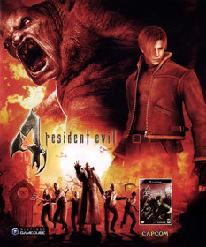 Resident Evil 4 - Advertisement Flyer - Front (United States) - 1904x2290