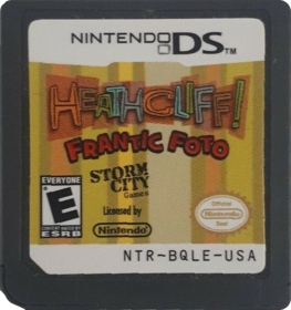 Heathcliff: Frantic Foto - Cart - Front (North America) - 558x595