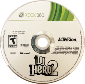 DJ Hero 2 - Disc (North America) - 1466x1446