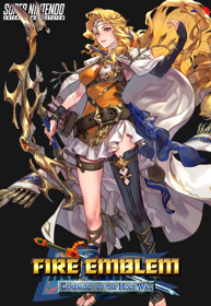 Fire Emblem: Genealogy of the Holy War - Fanart - Box - Front (Japan) - 490x710