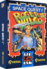 Space Quest I: Roger Wilco in the Sarien Encounter - Box - 3D (Europe) - 850x1244