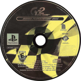 Gran Turismo 2: Music at the Speed of Sound: The Album [Bonus Playstation Disc] - Disc (North America) - 1000x1000