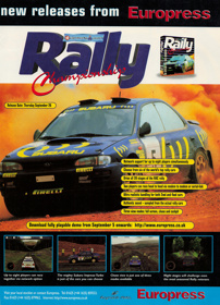 Network Q RAC Rally Championship - Advertisement Flyer - Front (United Kingdom) - 1585x2200