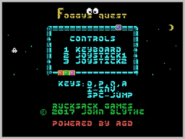Foggys Quest - Screenshot - Game Title (World) - 256x192