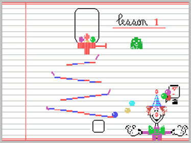 Learning with FuzzyWOMP - Screenshot - Gameplay (World) - 256x192