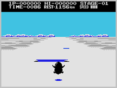 Antarctic Adventure - Screenshot - Gameplay (World) - 256x192