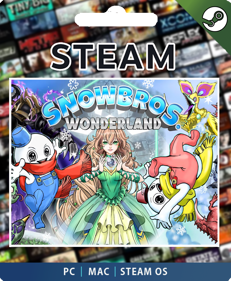 Snow Bros. Wonderland - Fanart - Disc (World) - 1268x1540