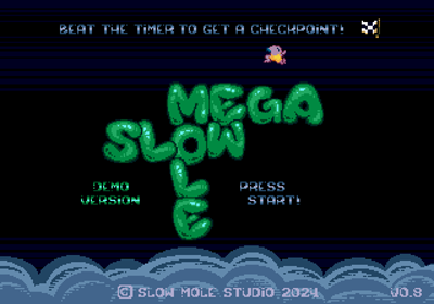 Mega Slow Mole - Screenshot - Game Title (World) - 320x224