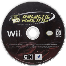 Ben 10: Galactic Racing - Disc (North America) - 1280x1280