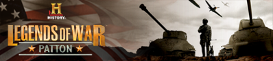 History Legends of War: Patton - Banner (World) - 420x95