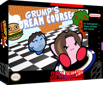 Grump's Dream Course - Box - 3D (North America) - 897x738