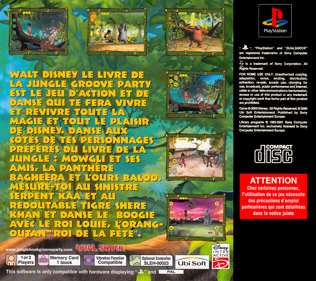 Walt Disney's The Jungle Book: Rhythm n' Groove Party - Box - Back (France) - 765x680