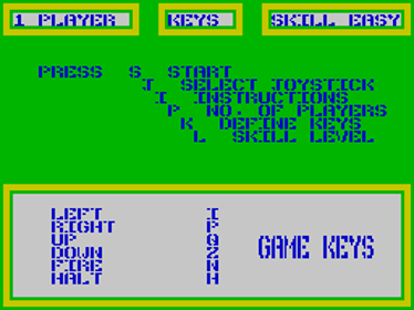 Beach-Head - Screenshot - Game Select (Europe) - 256x192