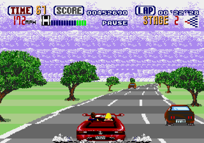 OutRun - Screenshot - Gameplay (World) - 640x448