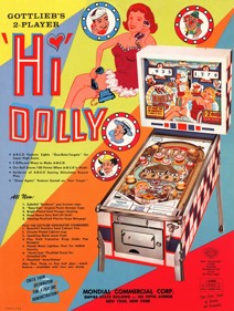 Hi Dolly - Advertisement Flyer - Front (World) - 850x1126
