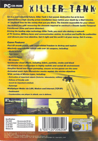 Killer Tank - Box - Back (Europe) - 1503x2167