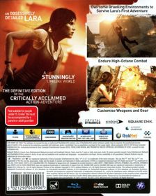 Tomb Raider: Definitive Edition - Box - Back (Oceania) - 640x800