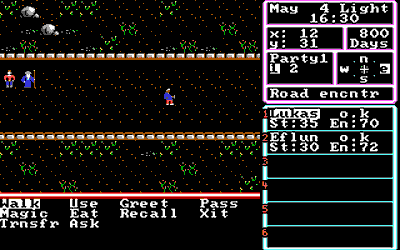 The Magic Candle: Volume 1 - Screenshot - Gameplay (North America) - 320x200