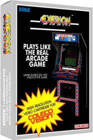 Exerion - Box - 3D (World) - 439x659
