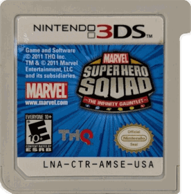 Marvel Super Hero Squad: The Infinity Gauntlet - Cart - Front (North America) - 688x699