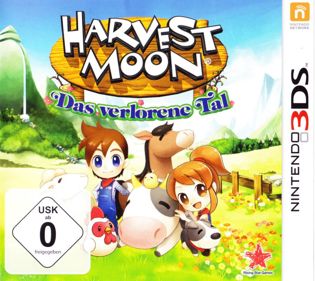 Harvest Moon 3D: The Lost Valley - Box - Front (Germany) - 898x800