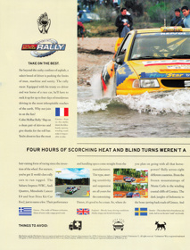Colin McRae Rally - Advertisement Flyer - Front (United States) - 1675x2200