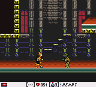 Castlevania: Order of Shadows - Golden Belmont  - Screenshot - Gameplay (World) - 160x144