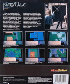 The Faery Tale Adventure - Box - Back (North America) - 805x966