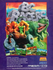 BC Racers - Advertisement Flyer - Front (United Kingdom) - 1784x2318