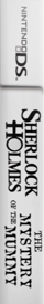 Sherlock Holmes: The Mystery of the Mummy - Box - Spine (North America) - 132x907