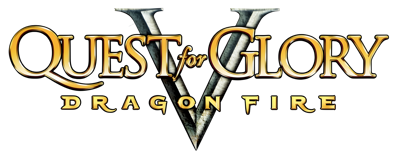 Quest for Glory V: Dragon Fire - Clear Logo (World) - 3840x1536