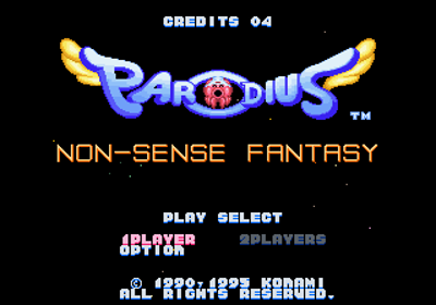 Parodius - Screenshot - Game Title (Europe) - 320x224